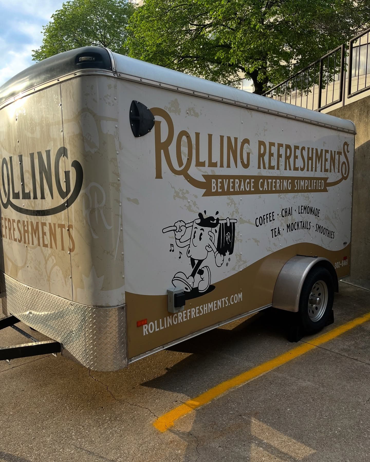 Rolling Refreshments mobile coffee bar